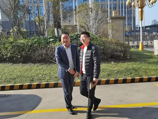 新春伊始，龙湾区空港管委会领导率队莅临集团走访慰问
