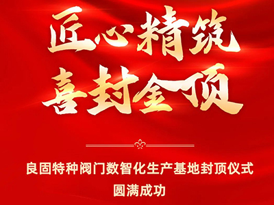 封顶大吉｜热烈庆祝辉达娱乐特种阀门数智化生产基地喜封金顶